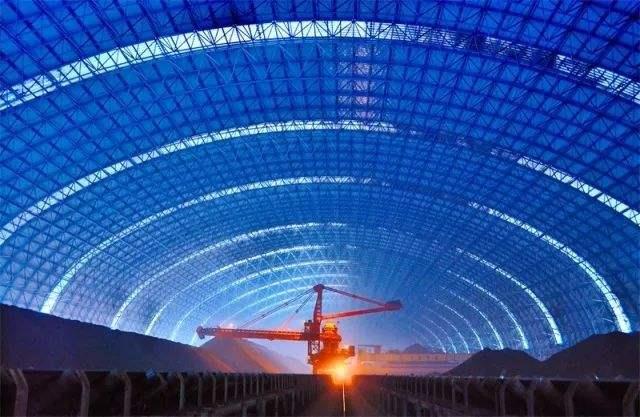 益阳亿优钢构工程师为您解析原料场封闭技术的特点和类型